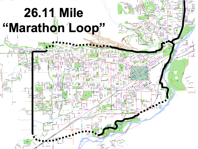26.11 Mile “Marathon Loop”