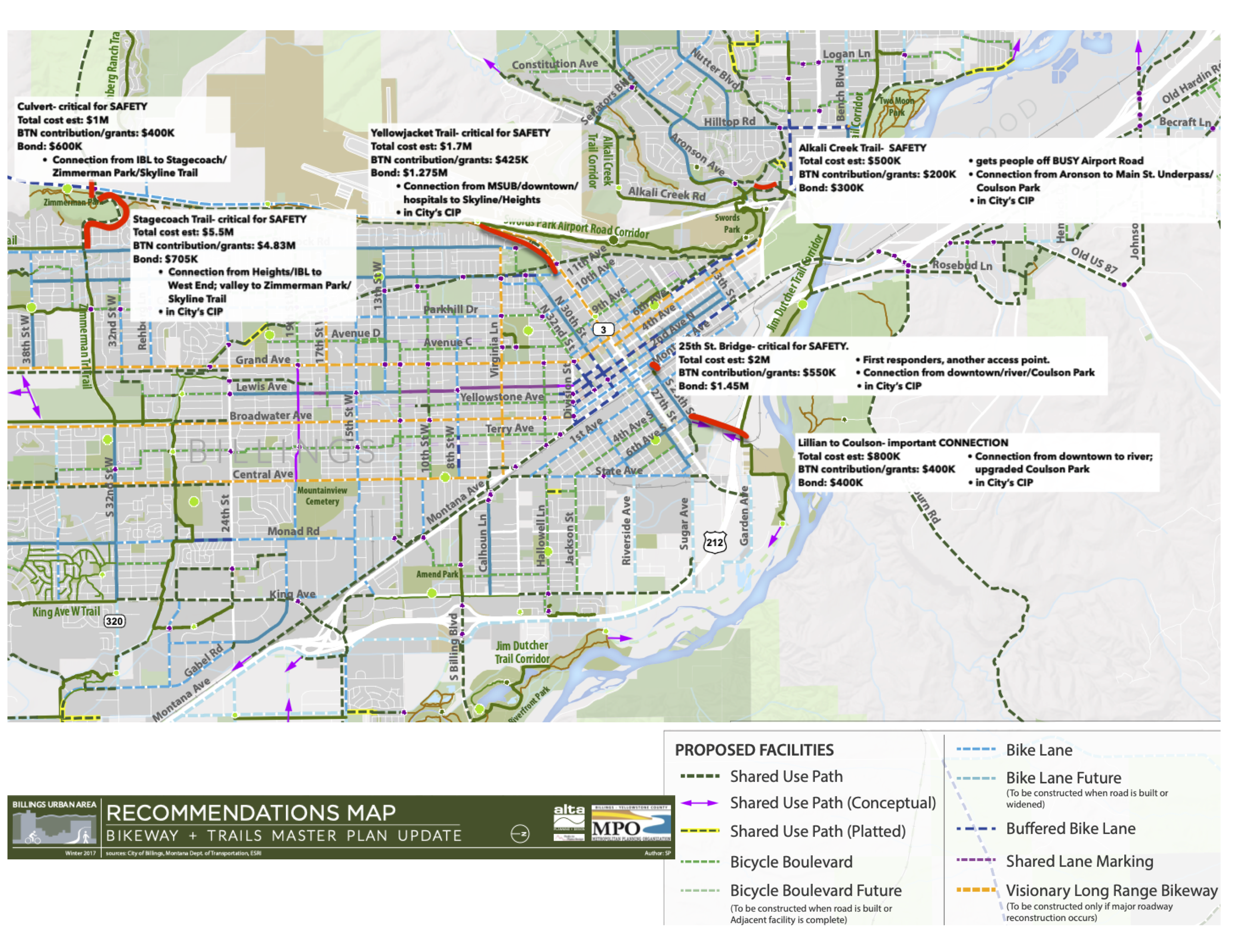 Bond Recommendations Map